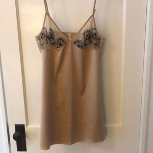 Wacoal satiny camisole chemise nightgown size S GUC